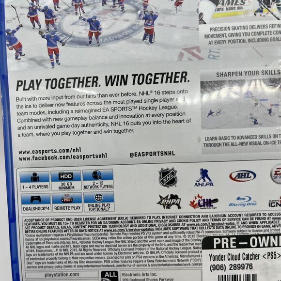 NHL 16 PS4 PlayStation 4 - Complete CIB - Picture 3 of 7
